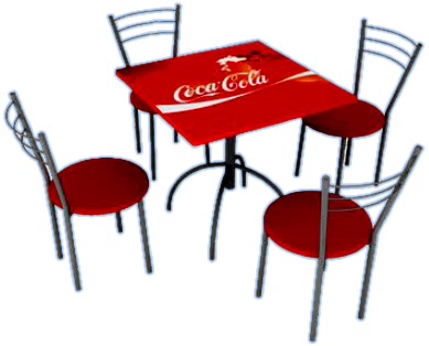 Столик для каффе кока-кола